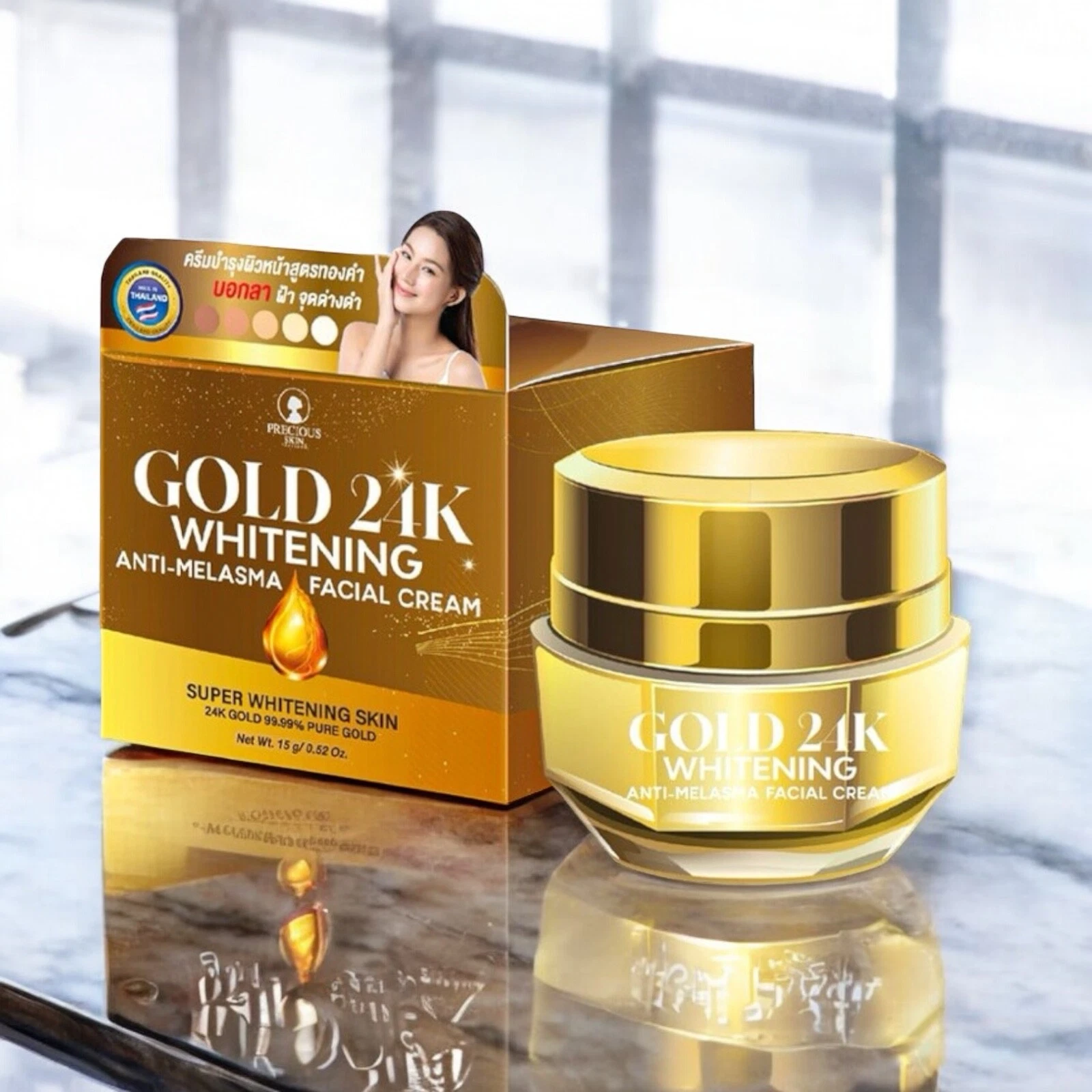 Gold 24K Whitening Anti-Melasma Facial Cream