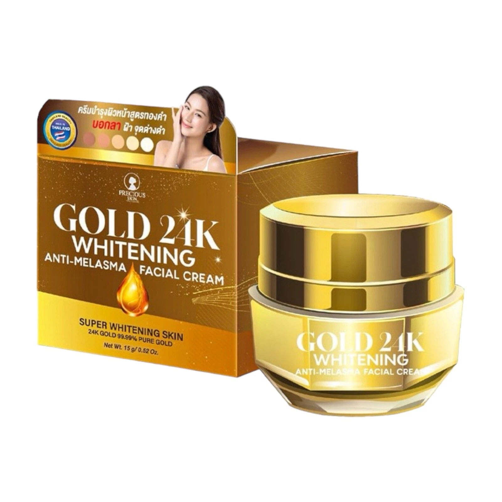 Gold 24K Whitening Anti-Melasma Facial Cream