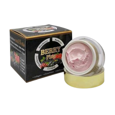 Berry Plus Extra Whitening Cream Reduce Blemishes Freckles Dark Spots